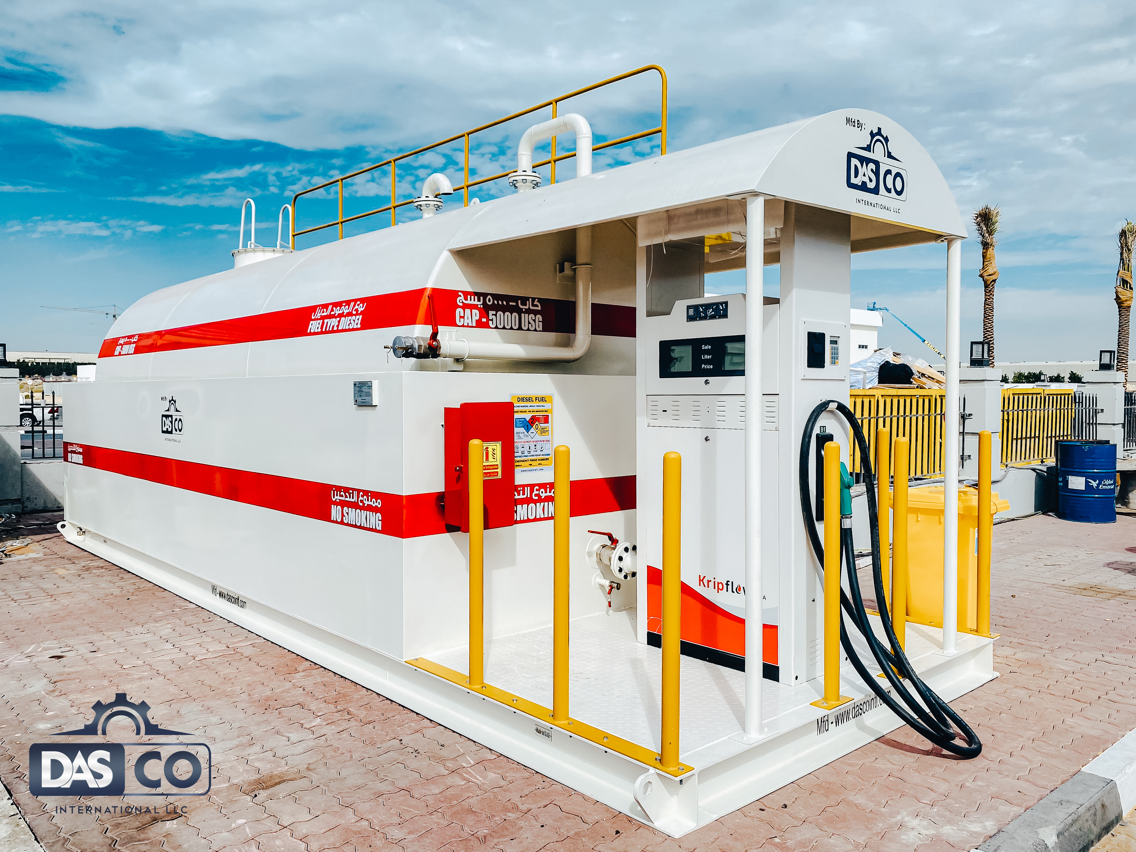 Fuel Storage Tank With Dispensing Unit In UAE
